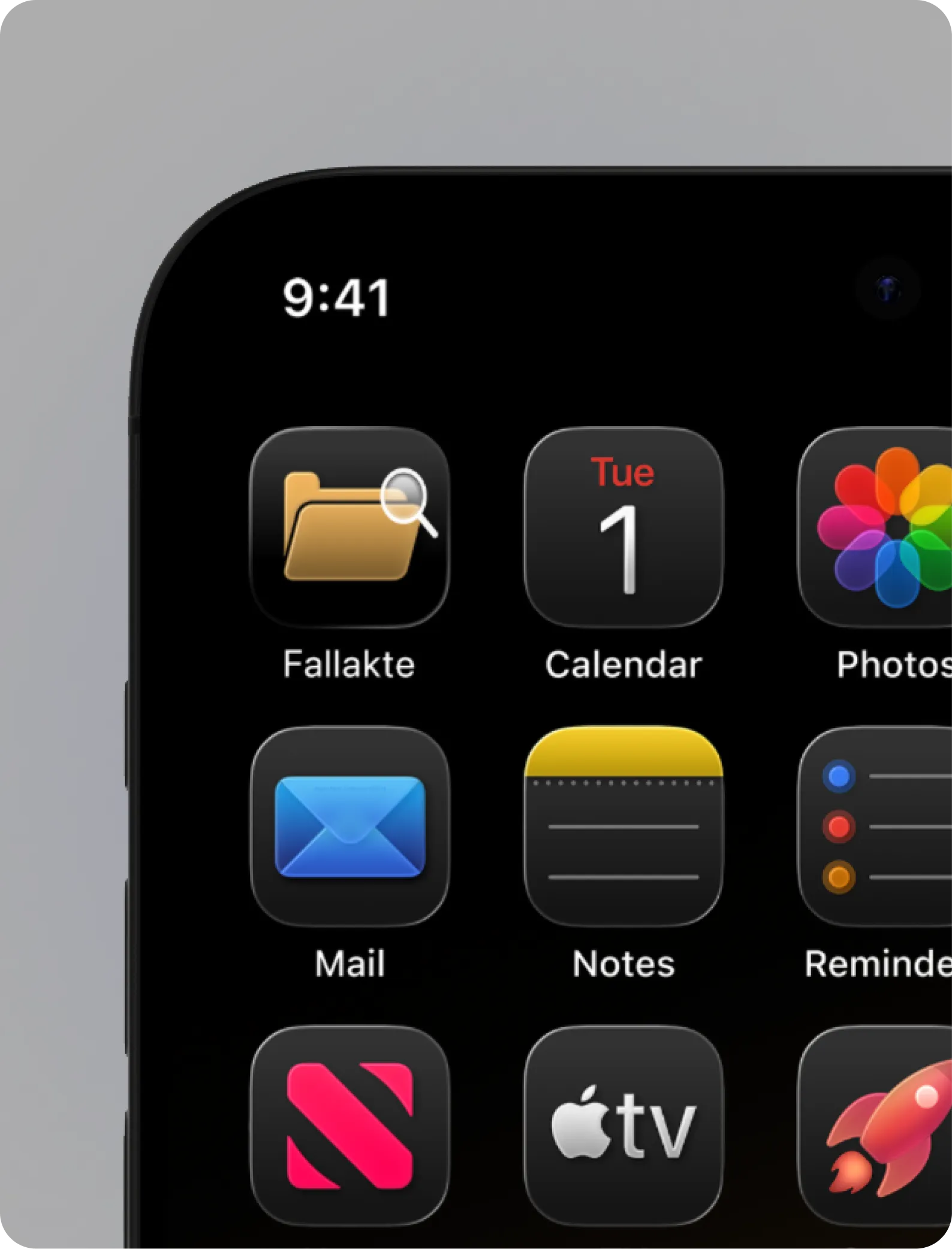 Fallakte - Rätsel App — Projekt von Kjell Behrends, Ansicht 1