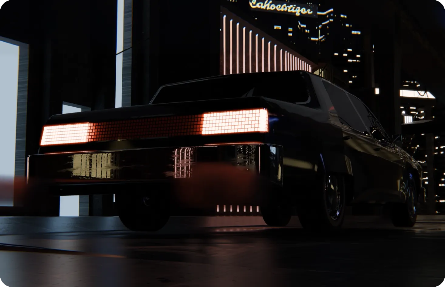 Auto Model — Projekt von Kjell Behrends, Ansicht 2