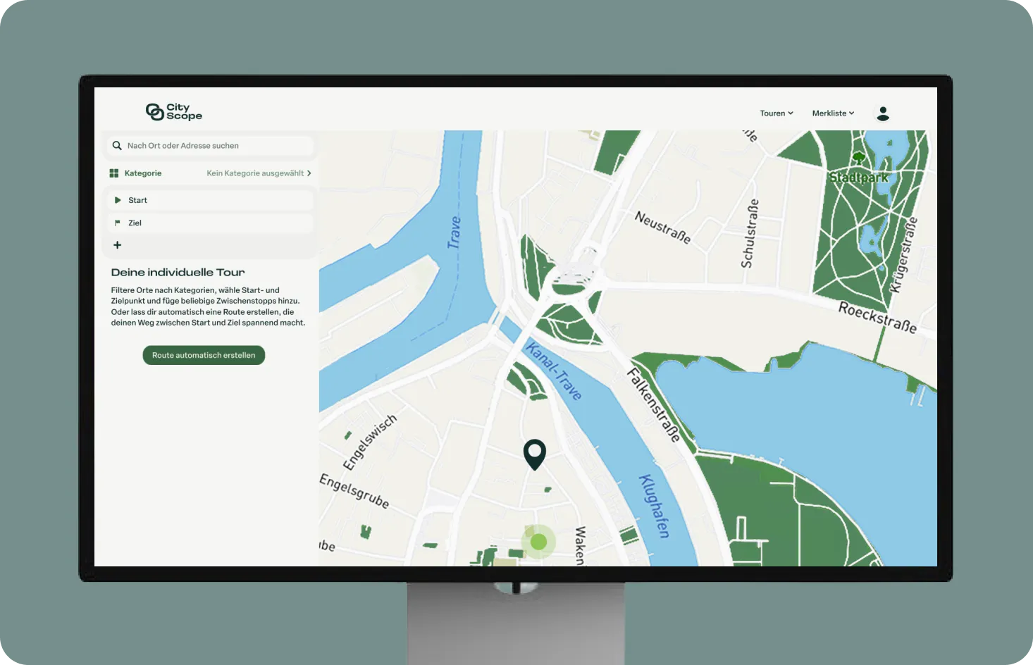 CityScope — Projekt von Kjell Behrends, Ansicht 2