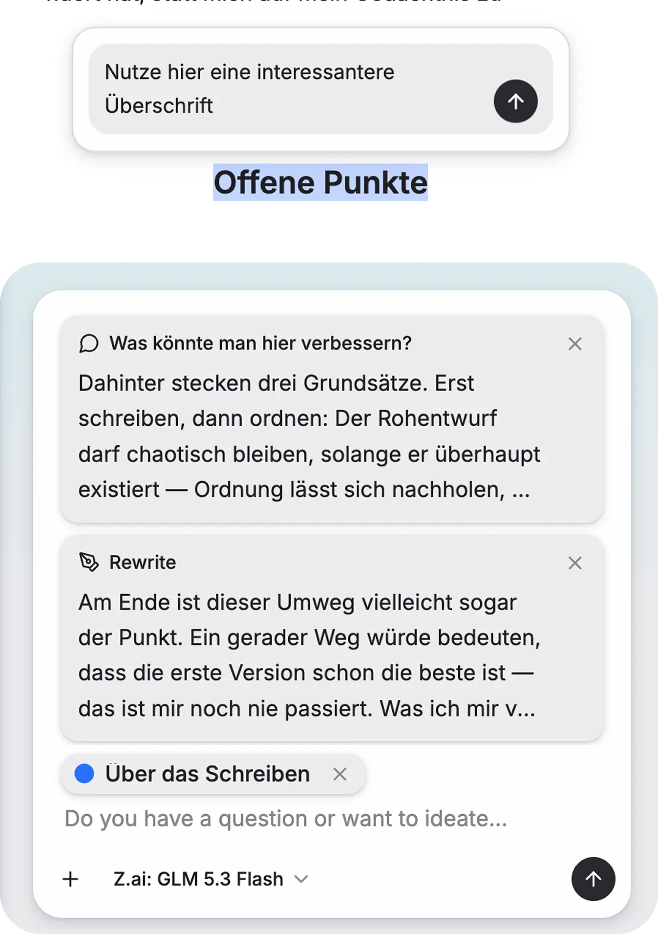 Projekt von Kjell Behrends